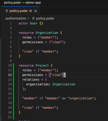 Fixed syntax in VS Code